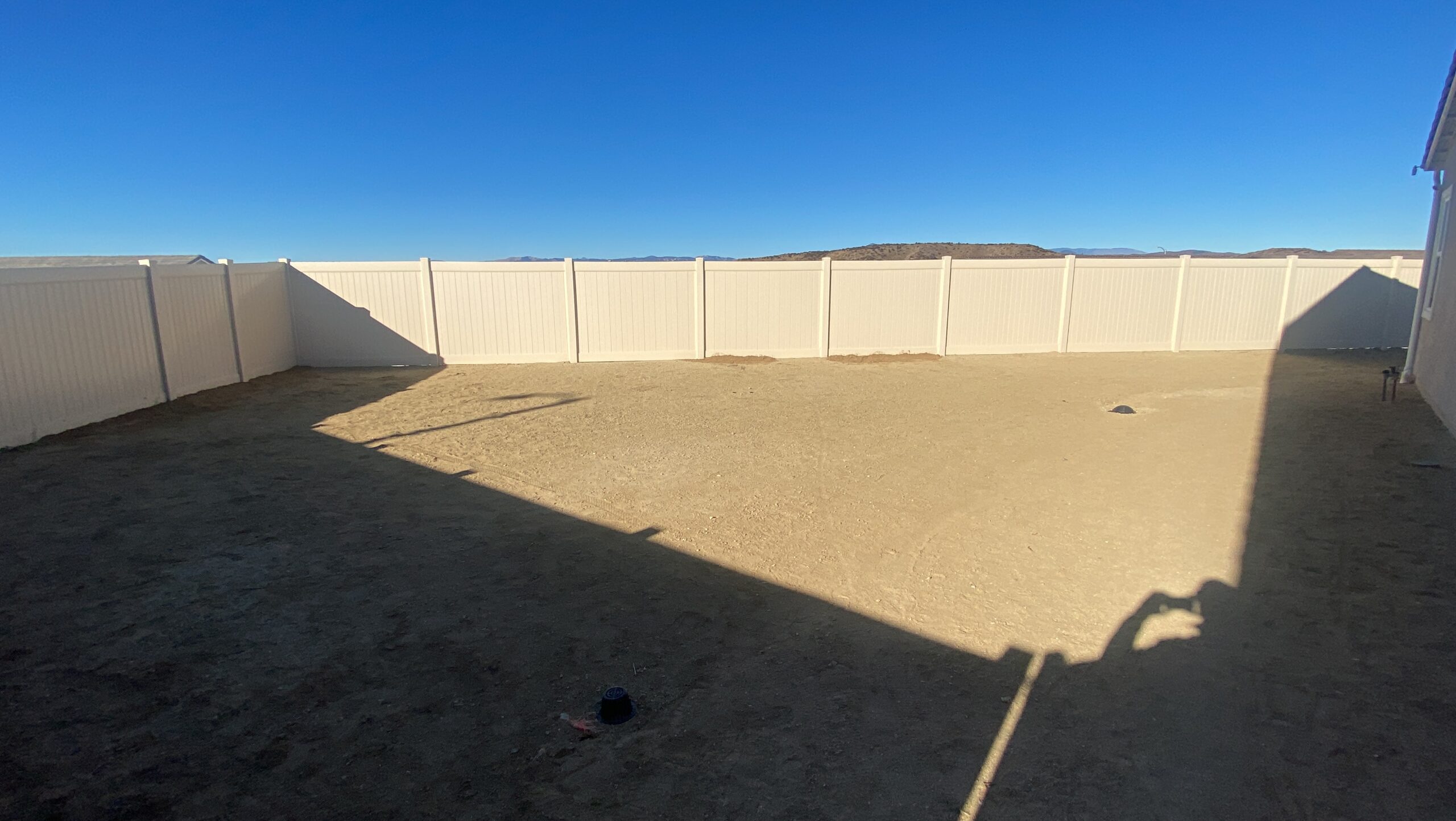 Backyard before renovation prior to design and construction by Pacific Outdoor Living