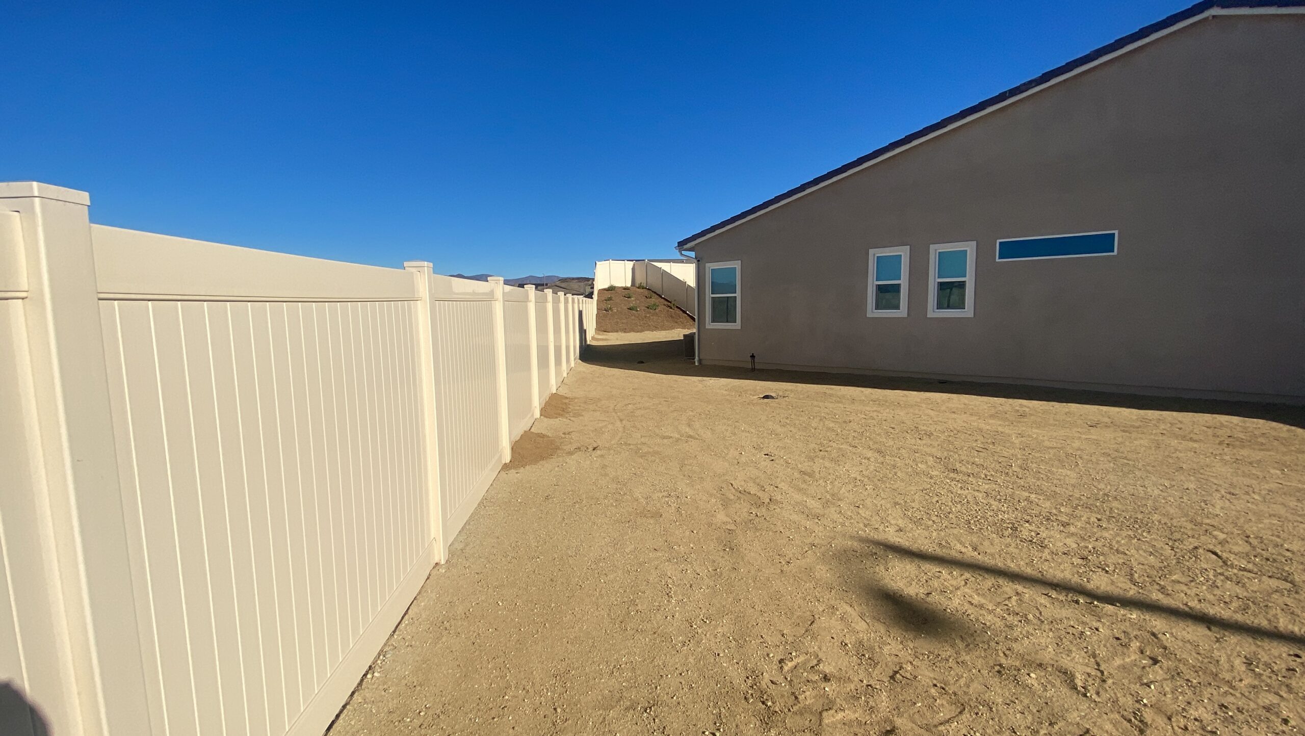 Backyard before renovation prior to design and construction by Pacific Outdoor Living