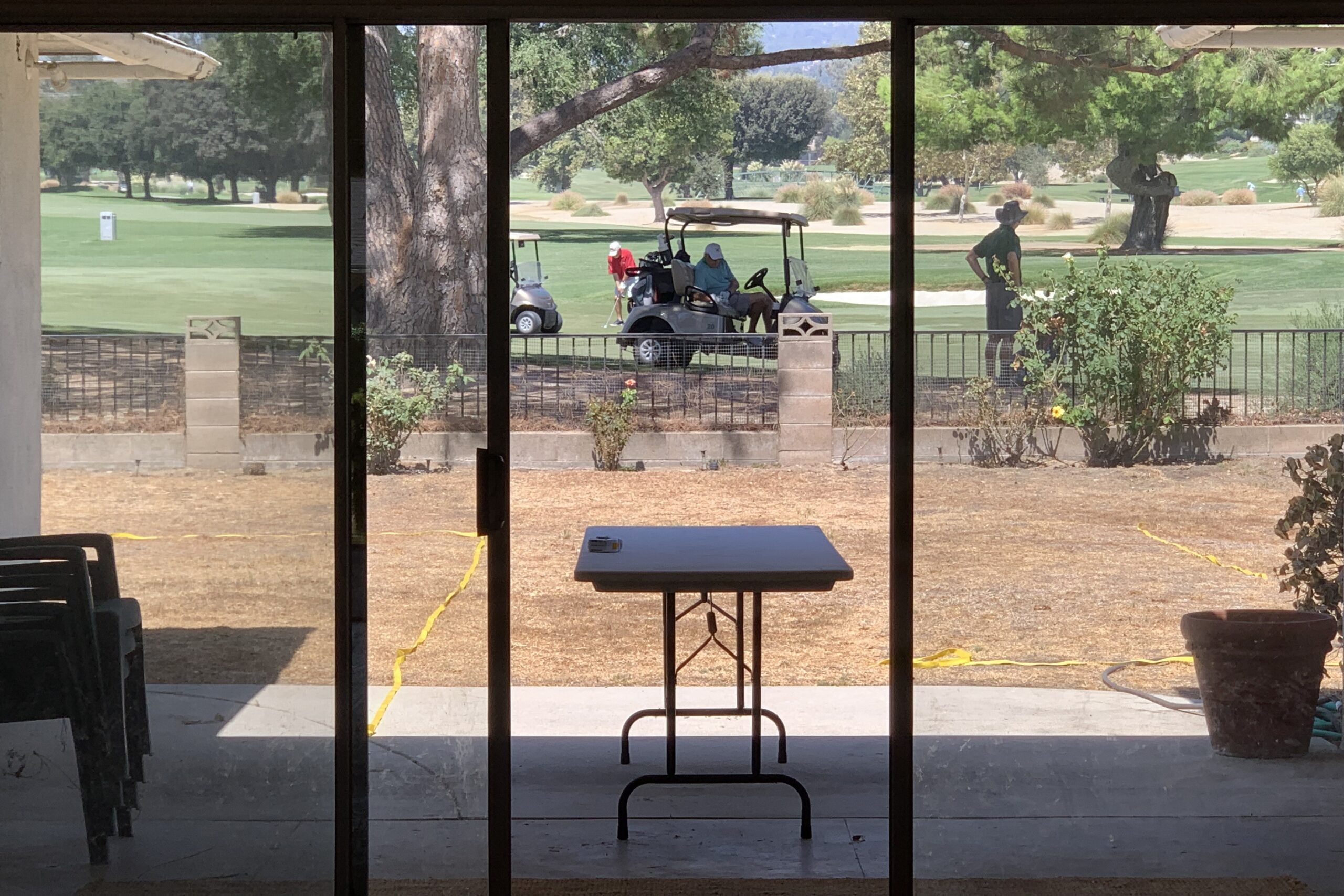 Backyard before renovation prior to design and construction by Pacific Outdoor Living
