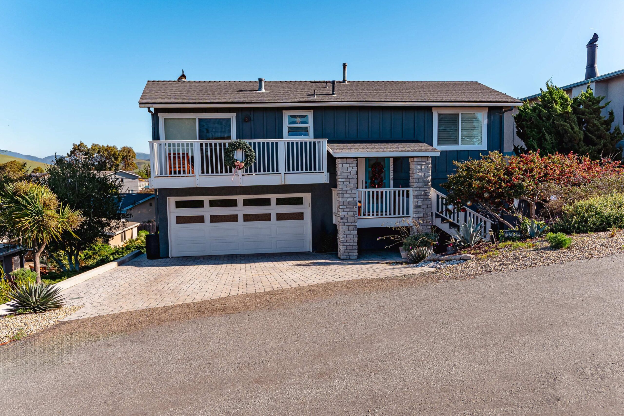 Completed driveway transformation by Pacific Outdoor Living