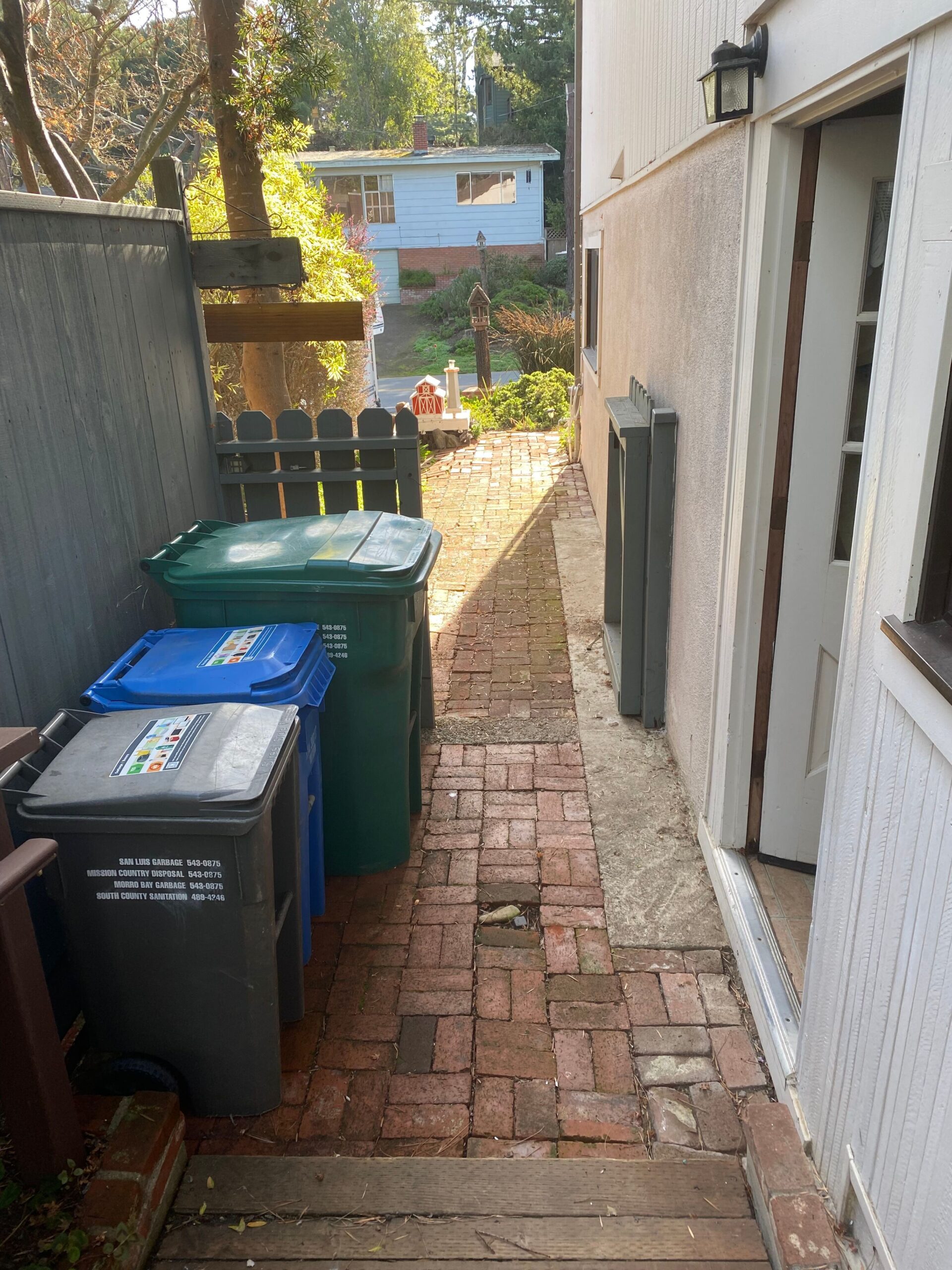 Backyard before renovation prior to design and construction by Pacific Outdoor Living
