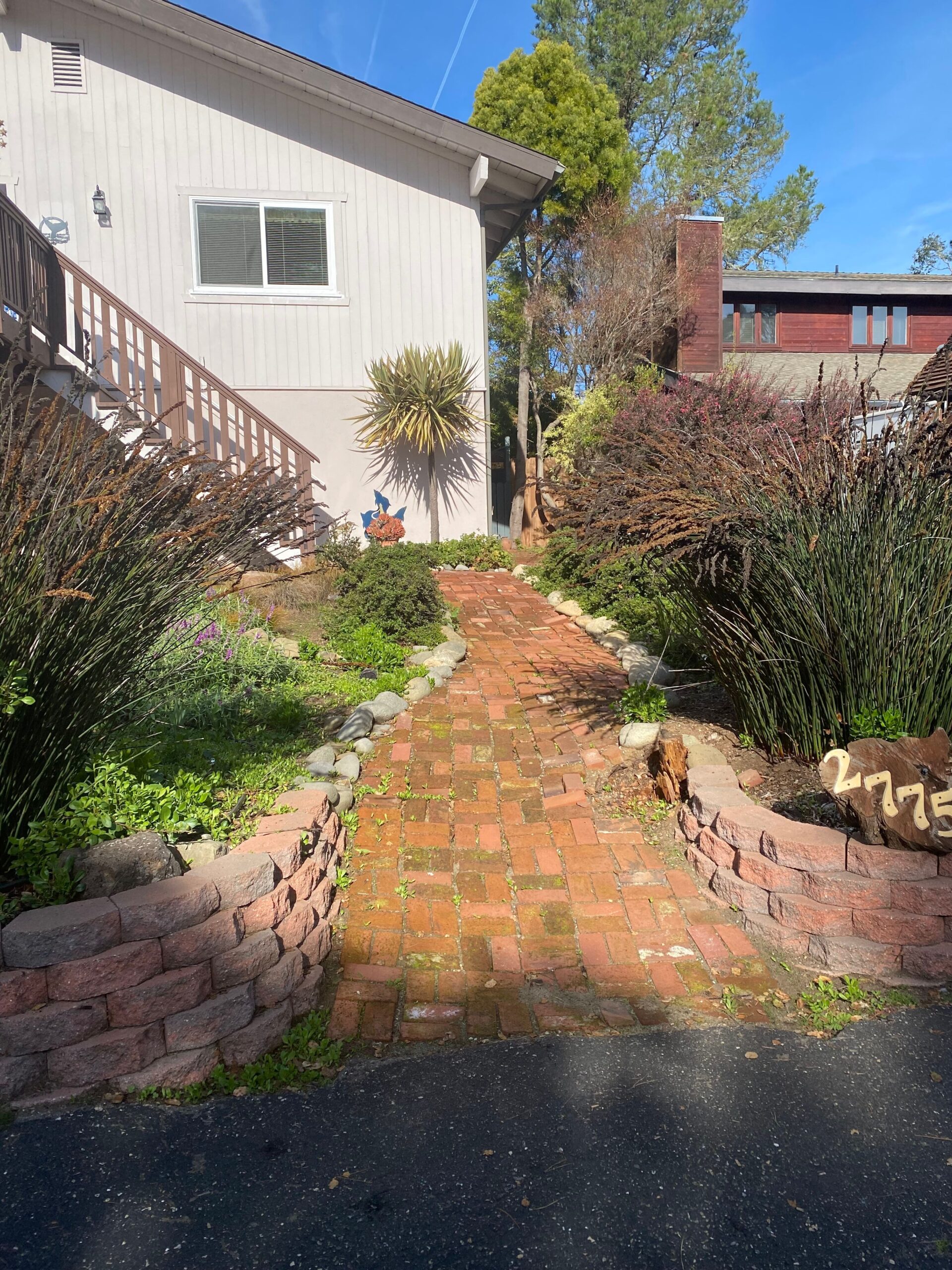 Backyard before renovation prior to design and construction by Pacific Outdoor Living
