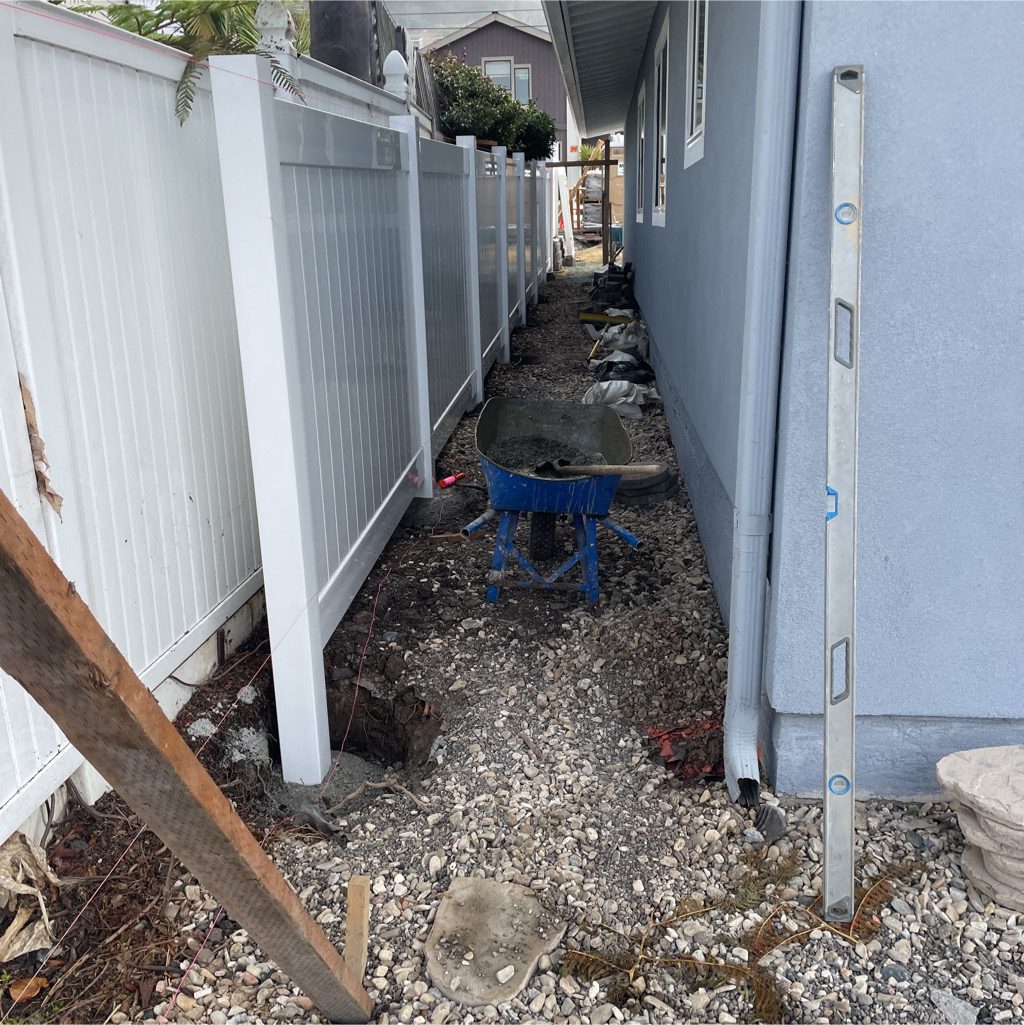 Driveway construction process