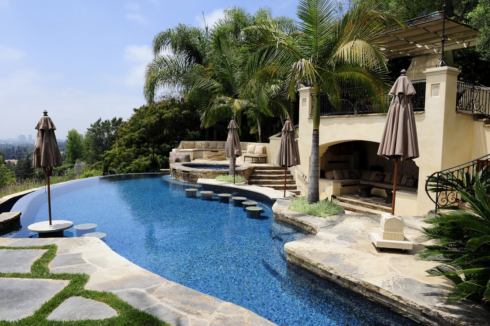 Avila Beach sheltered coastal garden with native plantings and intimate entertaining space
