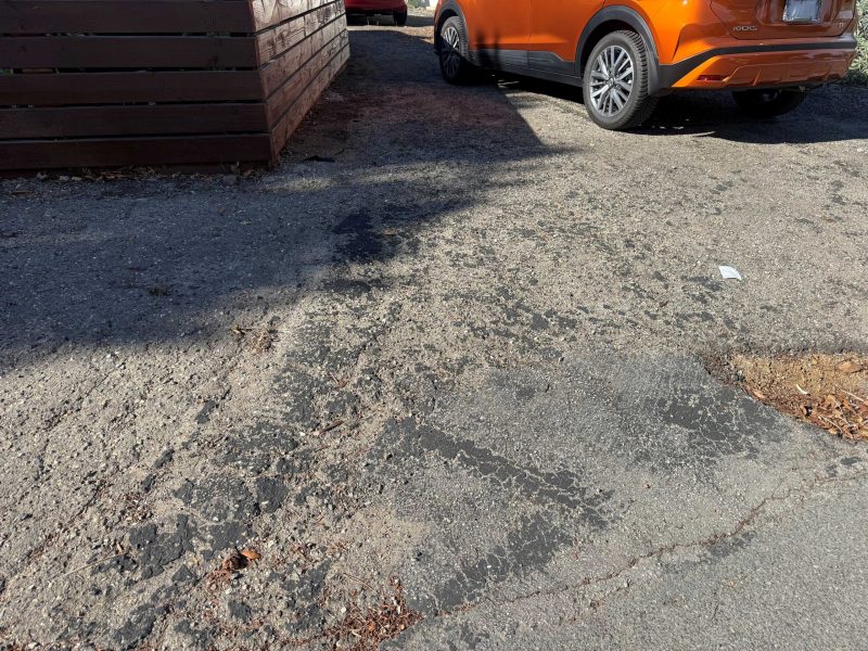 Backyard before renovation prior to design and construction by Pacific Outdoor Living