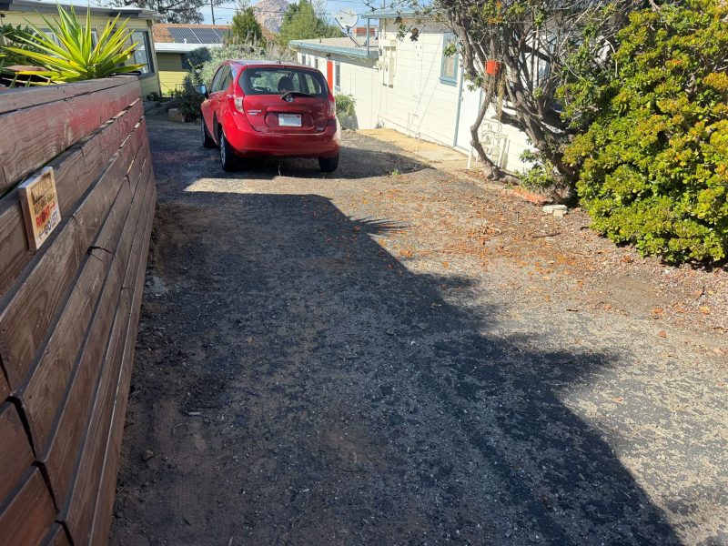 Backyard before renovation prior to design and construction by Pacific Outdoor Living