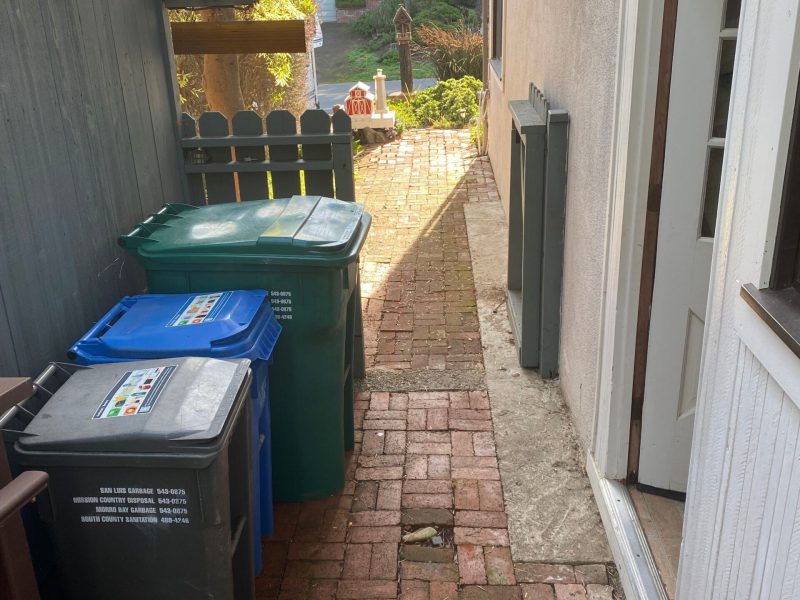 Backyard before renovation prior to design and construction by Pacific Outdoor Living