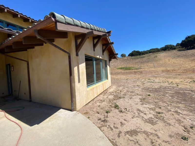 Backyard before renovation prior to design and construction by Pacific Outdoor Living
