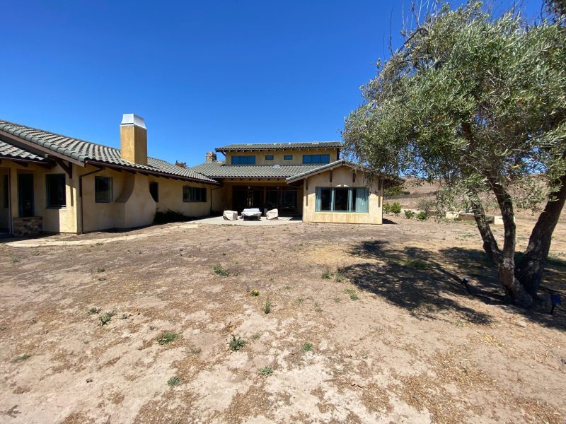 Backyard before renovation prior to design and construction by Pacific Outdoor Living