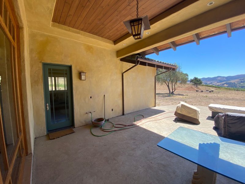 Backyard before renovation prior to design and construction by Pacific Outdoor Living