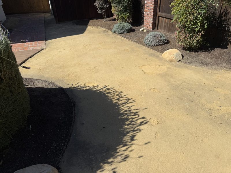 Backyard before renovation prior to design and construction by Pacific Outdoor Living